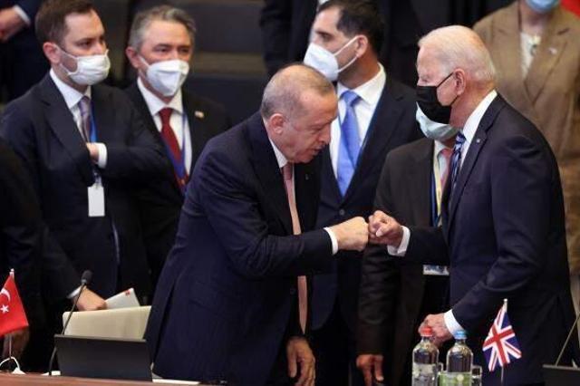 Kritik görüşmeye saatler kala Cumhurbaşkanı Erdoğan ile Biden arasında ilk temas gerçekleşti