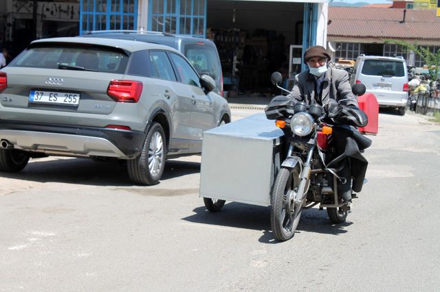 Sıfır aldığı motosikleti başına bela oldu! Hiç gitmediği Samsun'dan ceza geldi