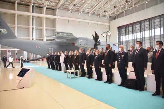 Uçak Bakım Tesisi Açılış Töreni'nde konuşan Cumhurbaşkanı Erdoğan: 14 ay gibi rekor bir sürede tamamladık