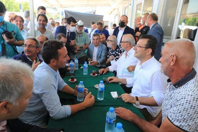 Ekrem İmamoğlu'ndan, çiftçilerin ardından küçük ölçekli balıkçılıklar için destek