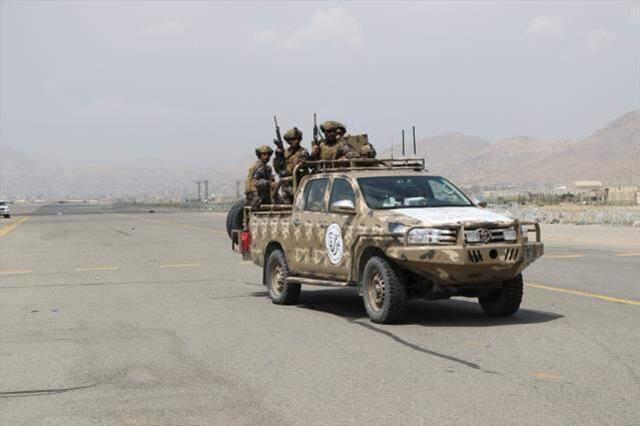 ABD'nin terk etmesinden sonra Taliban'ın kontrolüne geçen Kabil Havaalanı'nı Türk basını görüntüledi