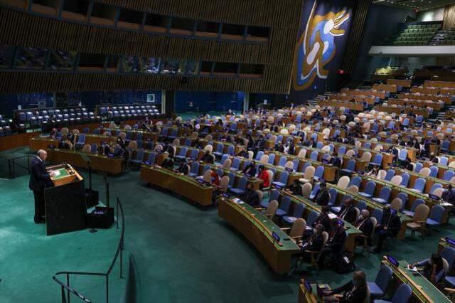 Son Dakika! BM Genel Kurulu'nda konuşan Cumhurbaşkanı Erdoğan'dan dünyaya göç resti: Tahammülümüz kalmadı