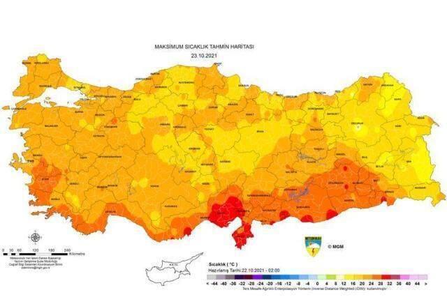 Meteoroloji haritaları paylaştı! Bugün 2-4 derece artacak sıcaklıklar pazar akşamından itibaren ciddi şekilde düşecek