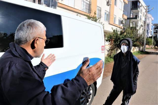 Camide bale yapan Rus kadın bu kez de bir eve izinsiz girdi