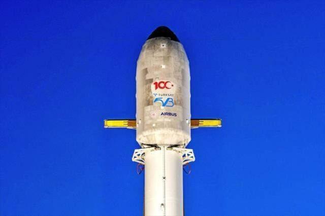 Türksat 5B uydusu fırlatma rampasında yerini aldı