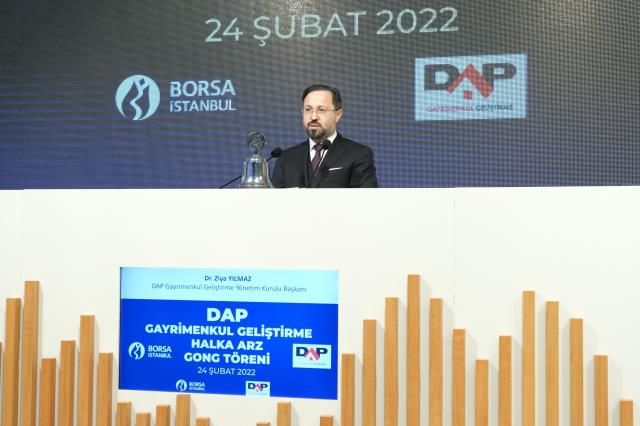 Borsa İstanbul'da gong bu kez DAP için çaldı! DAP hisseleri BİST'te işlem görmeye başladı