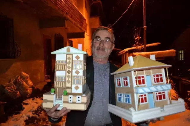 Hobisi işi oldu! Atık malzemeleri sanat eserine dönüştürüyor