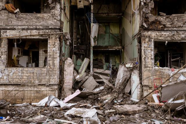 Savaşın 19. gününde başkent Kiev'e 2 ağır darbe! Can kayıpları var, bölge enkaz halde