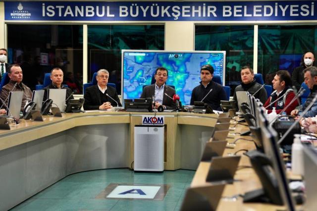 İmamoğlu, İstanbul halkını uyardı: Bugün kar yağışının en yoğun yaşanacağı gün