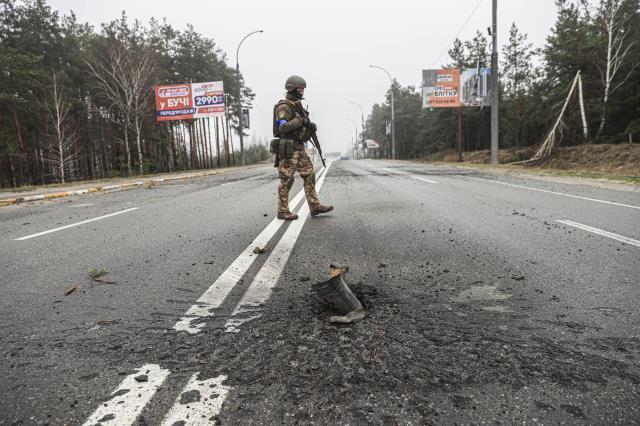 Rus ordusu Kiev yakınlarından geri çekildi! Arkalarında büyük bir enkaz kaldı