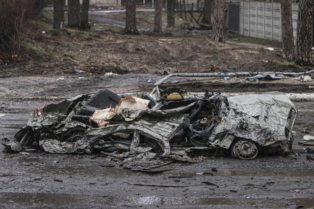 Rus ordusundan kurtarılan Kiev bölgesinde 410 sivilin cesedi bulundu