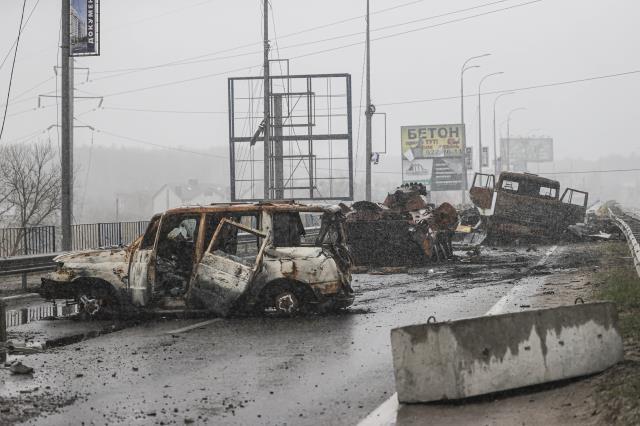 Rus ordusundan kurtarılan Kiev bölgesinde 410 sivilin cesedi bulundu