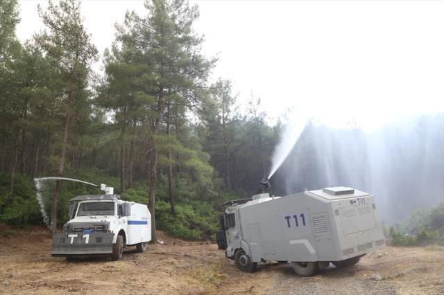 Marmaris'teki orman yangını kuzey bölgeleri esir aldı! 20 ev boşaltıldı