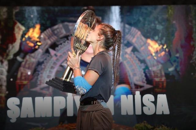 Survivor All Star 2022'de şampiyon Nisa Bölükbaşı oldu