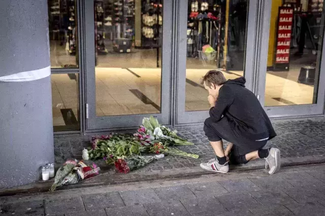 Danimarka'da AVM'yi kana bulayan saldırganına 24 gün hapis cezası verildi