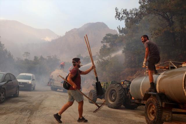Bakan Kirişci: Datça'daki yangın ilk tespitlere göre elektrik trafosundan çıktı