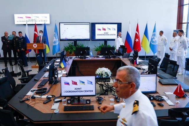 Dünyaya 3 dilde selam! Tahıl krizini çözecek İstanbul'daki Müşterek Koordinasyon Merkezi açıldı