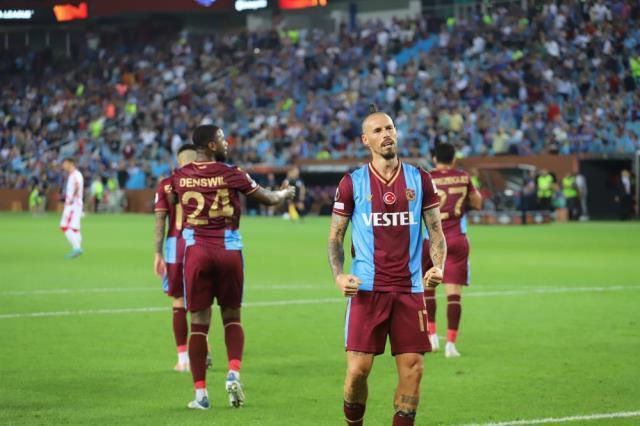 Fırtına, Avrupa Ligi'nde siftah yaptı! Trabzonspor, Kızılyıldız'ı 2-1 mağlup etti