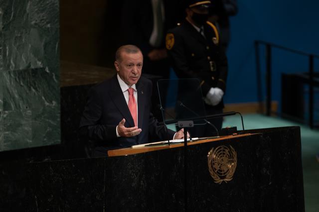 Son Dakika! Cumhurbaşkanı Erdoğan BM Genel Kurulu'na hitap etti: Suriye'de PKK ve türevlerine karşı kayıtsız kalmamız beklenemez