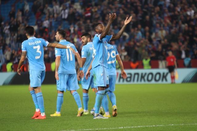 Trabzonspor, Avrupa Ligi'nde Monaco'yu farka boğdu