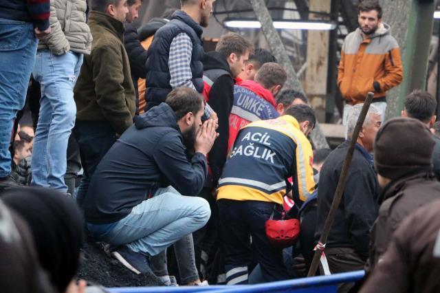 Bartın'da patlamanın meydana geldiği maden ocağı günün ilk ışıklarıyla böyle görüntülendi