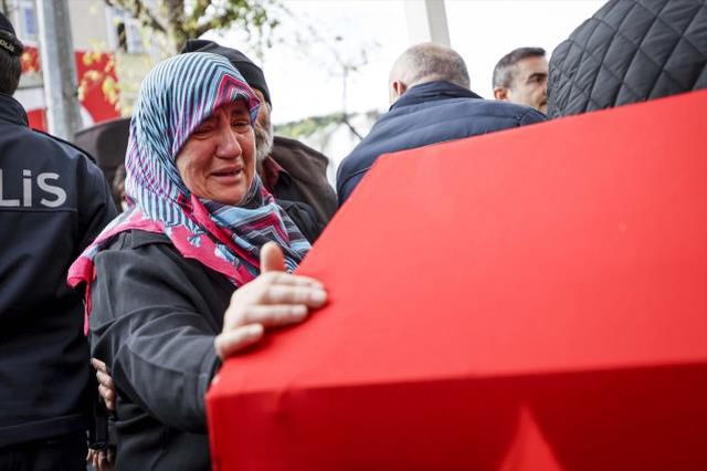 İstiklal Caddesi'ndeki patlamada can veren 6 vatandaşımız gözyaşlarıyla son yolculuğuna uğurlandı