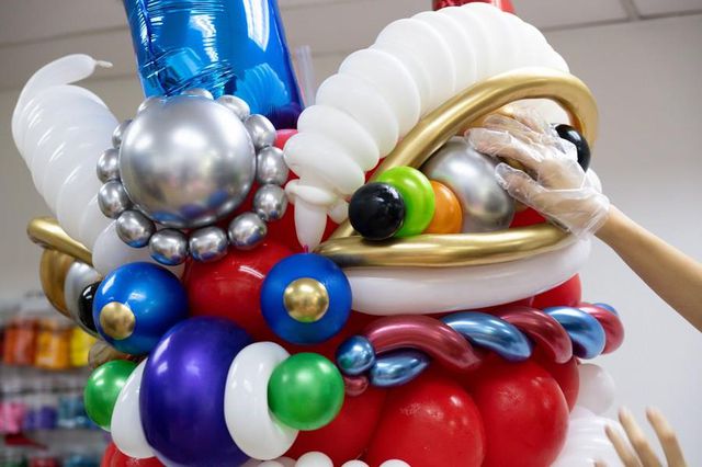 Malezya'da Balondan Aslan Dansı Figürleri Festivalleri Süslüyor