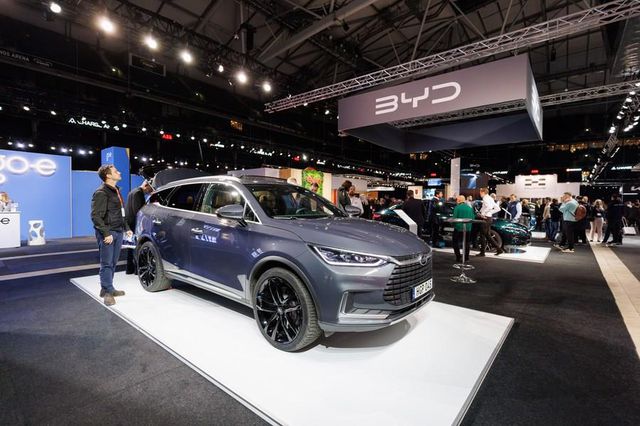 Çin'in Elektrikli Araçları 2023 İsveç Ecarexpo'da Büyük İlgi Gördü
