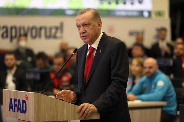 Cumhurbaşkanı Erdoğan: Depremde yıkılan binaların yüzde 98'i, 1999 depremi öncesinde yapılmış
