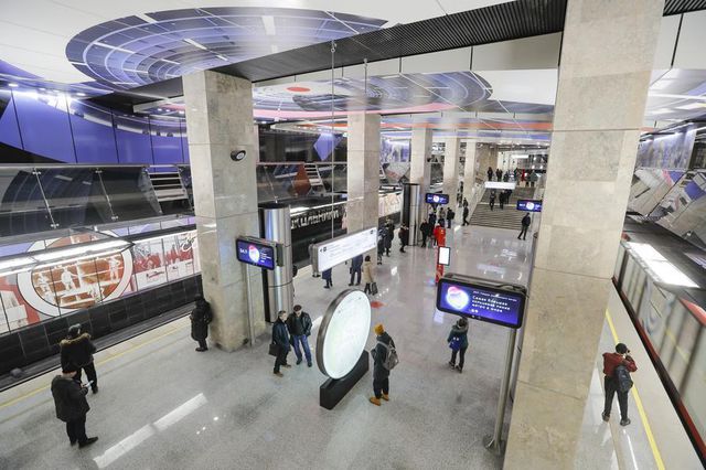 Moskova'da Dünyanın En Uzun Metro Hattı Açıldı