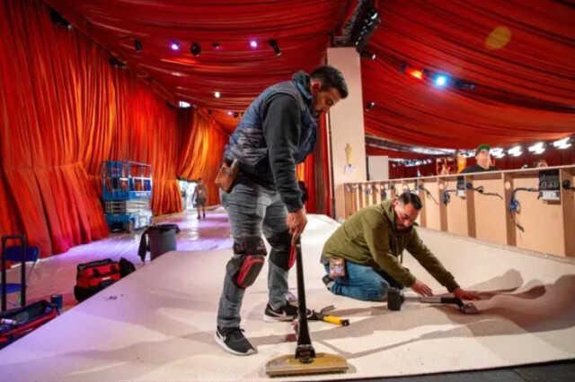 Will Smith'in attığı tokat sonrası Oscar Töreni'nde kırmızı halının rengi değişti