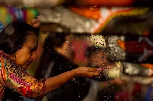 Nepal'de Kutlanan Baishak Asnan Festivali'nden Renkli Görüntüler