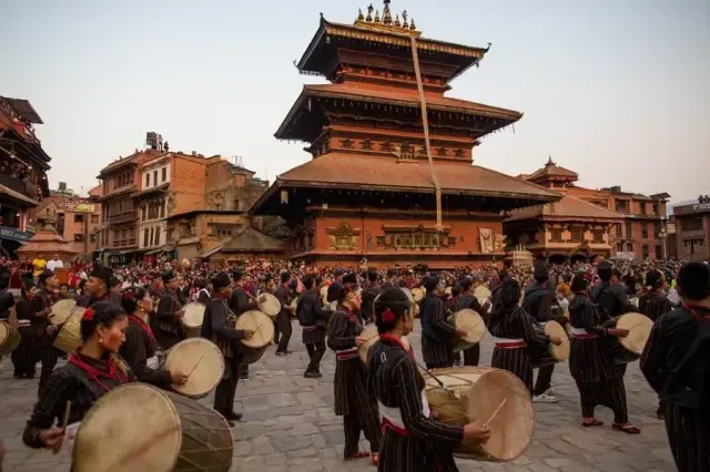 Nepal'de Yaklaşan Yeni Yılı Karşılamak İçin Müzik Etkinliği Düzenlendi