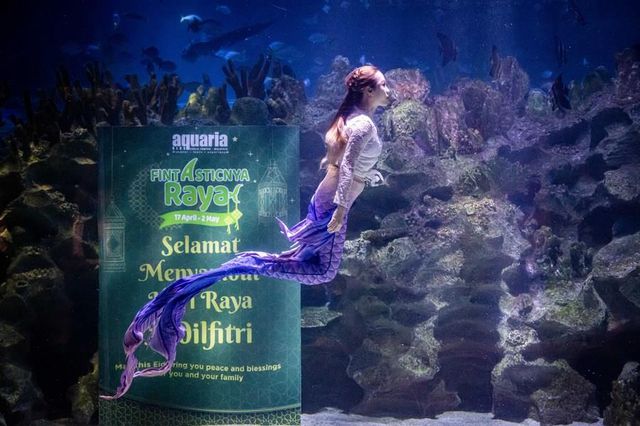 Malezya'da Deniz KızlarıNdan Ramazan Bayramı Performansı