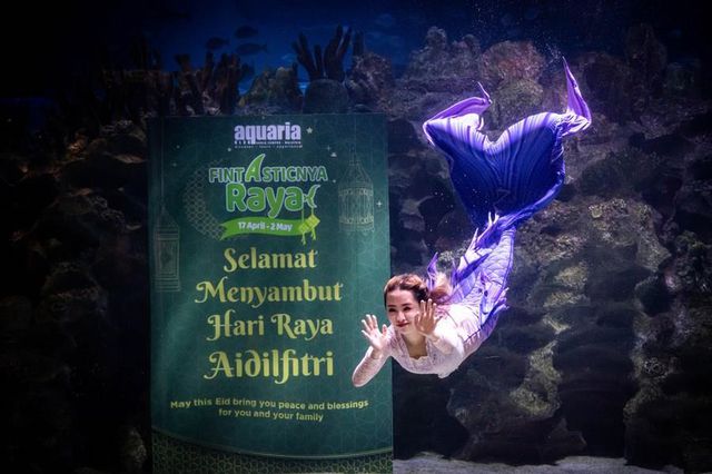 Malezya'da Deniz KızlarıNdan Ramazan Bayramı Performansı