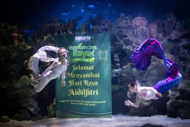Malezya'da Deniz KızlarıNdan Ramazan Bayramı Performansı