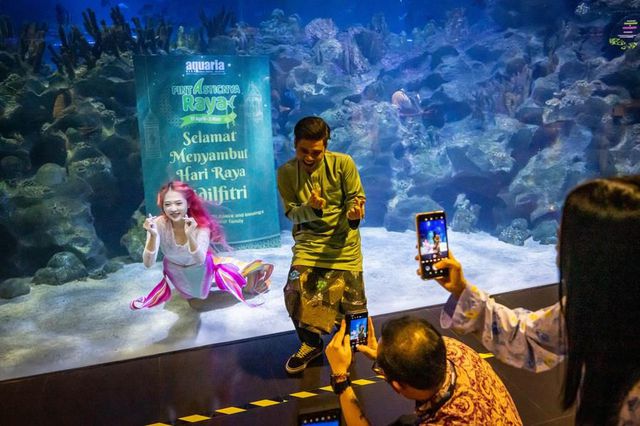 Malezya'da Deniz KızlarıNdan Ramazan Bayramı Performansı