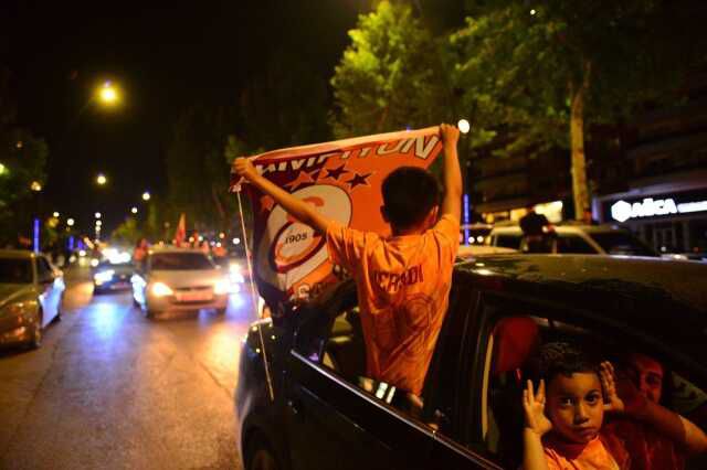 Kahramanmaraş'ta Galatasaray Şampiyonluğu Kutlandı