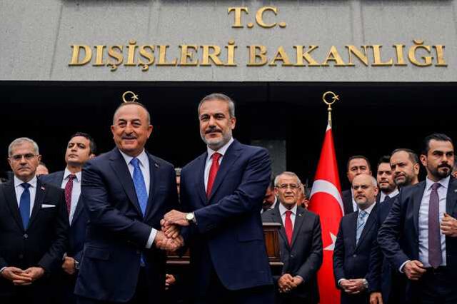 Herkes merak ediyordu! Görevi devralan Hakan Fidan'ın sesi ilk kez duyuldu