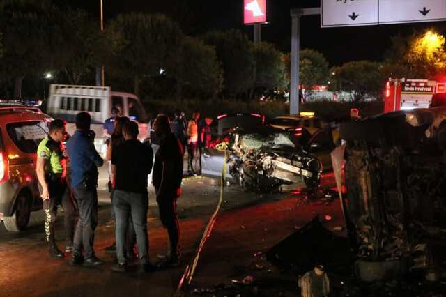 İzmir'de öldüren yarış: 1 ölü, 1'i bebek 2 yaralı