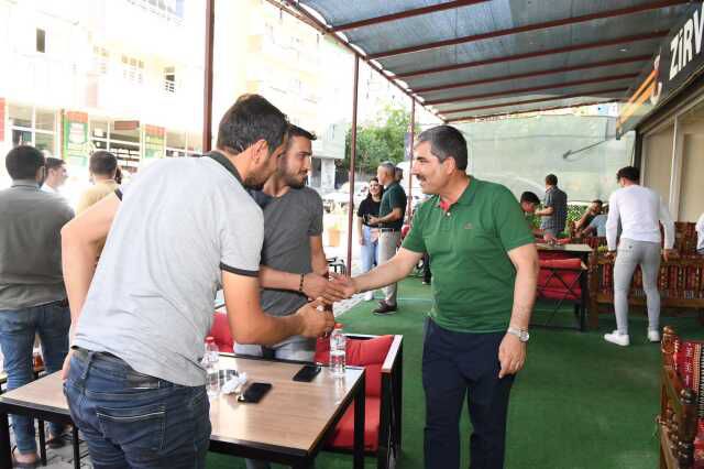 Muş Belediye Başkanı Feyat Asya, yapılan hizmetleri yerinde inceledi