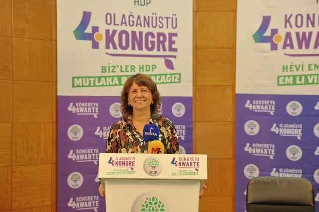 HDP 4. Olağanüstü Kongresi'nde Pervin Buldan'dan önemli açıklamalar