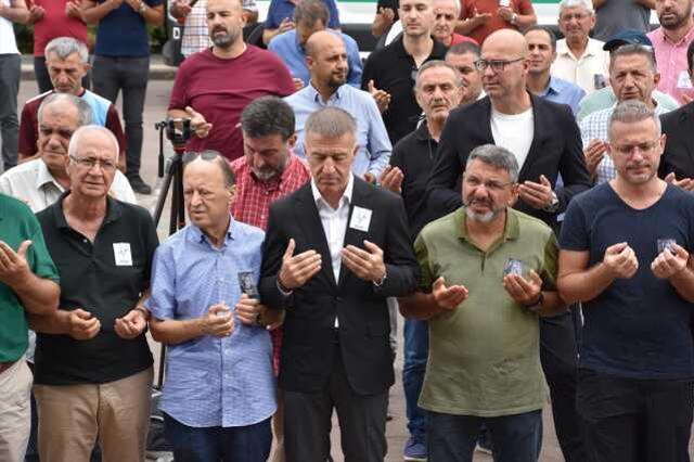 Trabzonspor Kulübü Kurucu Üyesi Nizamettin Algan son yolculuğuna uğurlandı