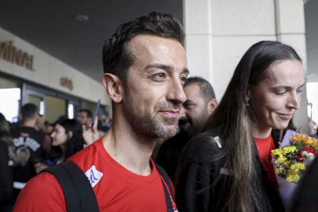 Avrupa Şampiyonu A Milli Kadın Voleybol Takımı yurda döndü