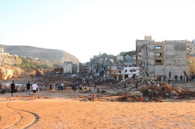 Libya'da can kaybı 6 bini aştı, yalnızca bir kentte yersiz yurtsuz kalanların sayısı 30 bin