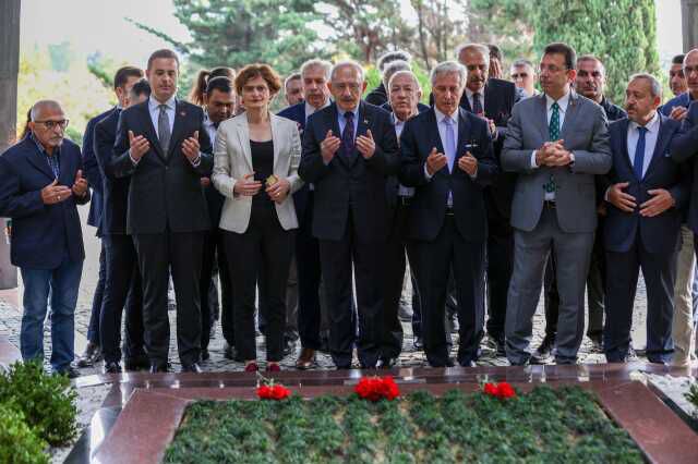 Kılıçdaroğlu ve İmamoğlu, Menderes ve Özal'ı andı
