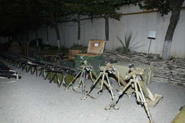 Azerbaycan'ın Karabağ'daki antiterör operasyonunda ele geçirdiği silah ve mühimmatın listesi açıklandı