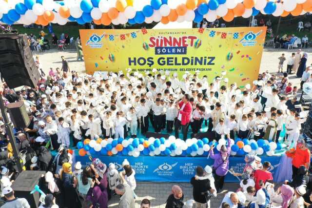 Sultangazi'de bin 500 çocuğun sünnet heyecanı