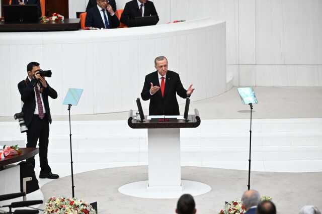 Son dakika: TBMM yeni yasama döneminde konuşan Cumhurbaşkanı Erdoğan: Bu dönem görevimiz yeni ve sivil bir anayasa