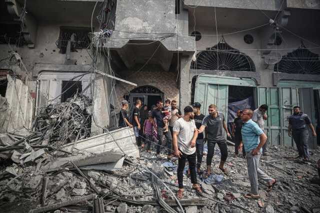 2 günde vurulan 6. cami! İsrail savaş uçakları Gazze'deki Es-Susi Camisi'ni bombaladı